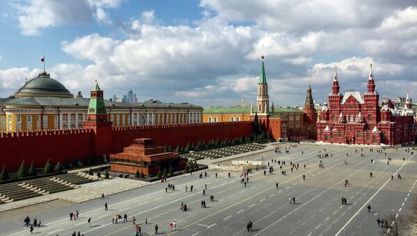 Красная площадь в Москве. Архивное фото Красная площадь в Москве. Архивное фото