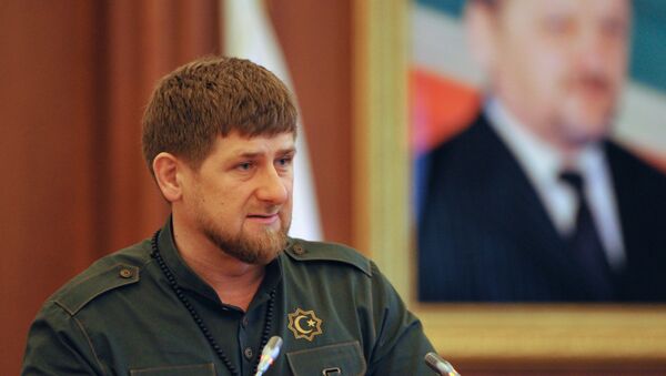 Глава Чеченской Республики Рамзан Кадыров. Архивное фото Глава Чеченской Республики Рамзан Кадыров. Архивное фото