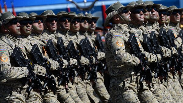 Военнослужащие Национальной армии Азербайджана. Архивное фото Военнослужащие Национальной армии Азербайджана. Архивное фото