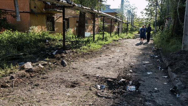 Ситуация в Донецке. Архивное фото Ситуация в Донецке. Архивное фото