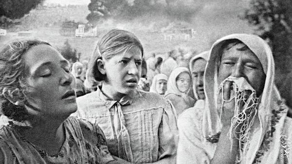 Великая Отечественная война 1941-1945 гг. 23 июня 1941 года в Киеве. Район Грушки