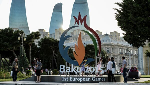 Эмблема Европейских игр в Баку Эмблема Европейских игр в Баку