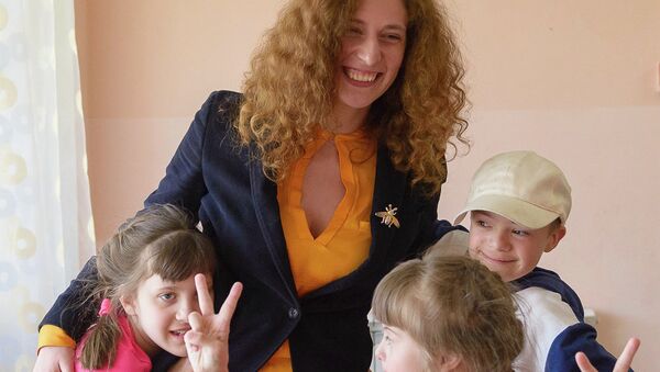 Марина Диченко, доброволец БФ Волонтеры в помощь детям-сиротам Марина Диченко, доброволец БФ Волонтеры в помощь детям-сиротам