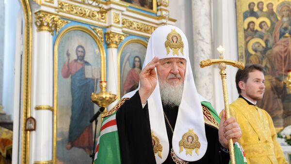 Патриарх Кирилл принял участие в мероприятиях, посвященных 74-й годовщине начала Великой Отечественной войны Патриарх Кирилл принял участие в мероприятиях, посвященных 74-й годовщине начала Великой Отечественной войны