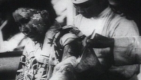 Хиросима – первая жертва ядерного оружия. Съемки 1945 года Хиросима – первая жертва ядерного оружия. Съемки 1945 года