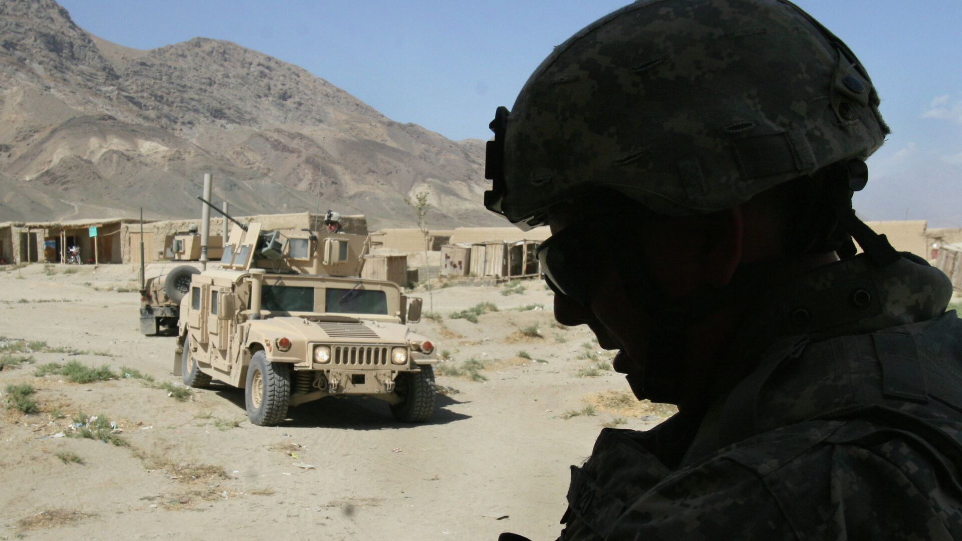 Американские солдаты к северу от Кабула, Афганистан. Сентябрь 2007 - РИА Новости, 1920, 29.08.2021
