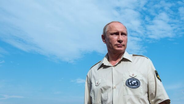 Президент России Владимир Путин. Архивное фото Президент России Владимир Путин. Архивное фото