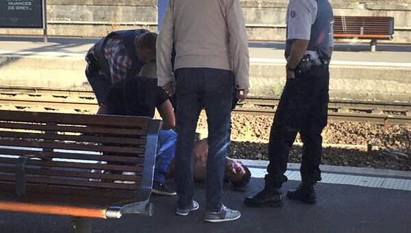 Подозреваемый в стрельбе в поезде Амстердам-Париж Подозреваемый в стрельбе в поезде Амстердам-Париж