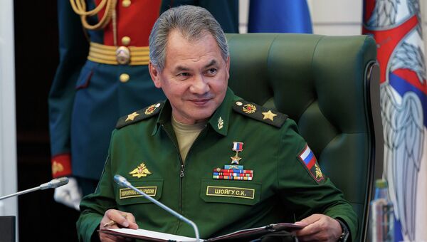 Министр обороны РФ Сергей Шойгу. Архивное фото Министр обороны РФ Сергей Шойгу. Архивное фото