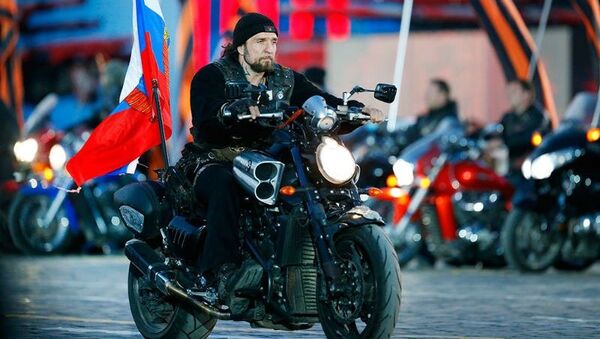 Лидер Ночных волков Александр Залдостанов (Хирург). Архивное фото Лидер Ночных волков Александр Залдостанов (Хирург). Архивное фото
