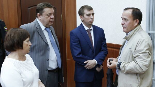 Оглашение приговора по делу о катастрофе Як-42 под Ярославлем. Архивное фото Оглашение приговора по делу о катастрофе Як-42 под Ярославлем. Архивное фото