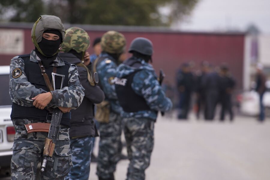 Операция правоохранительных органов Киргизии в Бишкеке Операция правоохранительных органов Киргизии в Бишкеке