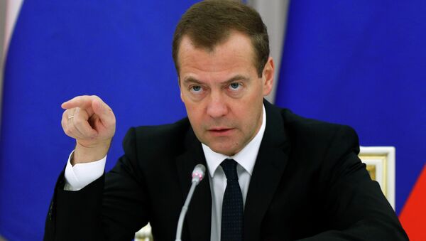 Председатель правительства России Дмитрий Медведев. Архивное фото Председатель правительства России Дмитрий Медведев. Архивное фото