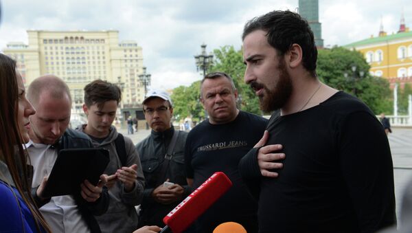 Лидер православного движения Божья воля Дмитрий Цорионов. Архивное фото Лидер православного движения Божья воля Дмитрий Цорионов. Архивное фото