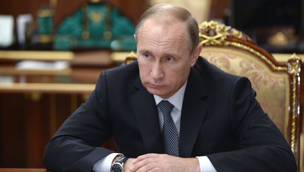 Президент России Владимир Путин. Архивное фото Президент России Владимир Путин. Архивное фото