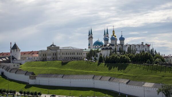 Казанский кремль. Архивное фото Казанский кремль. Архивное фото