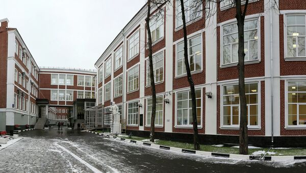 Здание Высшей школы экономики (ВШЭ). Архивное фото Здание Высшей школы экономики (ВШЭ). Архивное фото