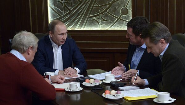Президент РФ В. Путин дал интервью немецкому изданию Bild Президент РФ В. Путин дал интервью немецкому изданию Bild