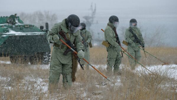 Инженерные войска в России. Архивное фото Инженерные войска в России. Архивное фото