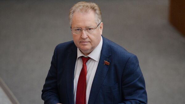 Заместитель председателя комитета Государственной Думы РФ по делам общественных объединений и религиозных организаций Сергей Обухов. Архивное фото Заместитель председателя комитета Государственной Думы РФ по делам общественных объединений и религиозных организаций Сергей Обухов. Архивное фото