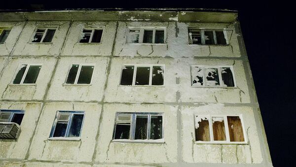 Жилой дом в городе Кировск Мурманской области на которые сошла лавина. Архивное фото Жилой дом в городе Кировск Мурманской области на которые сошла лавина. Архивное фото
