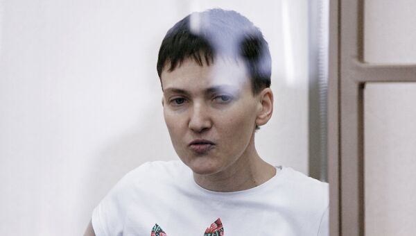 Украинская летчица Надежда Савченко. Архивное фото Украинская летчица Надежда Савченко. Архивное фото