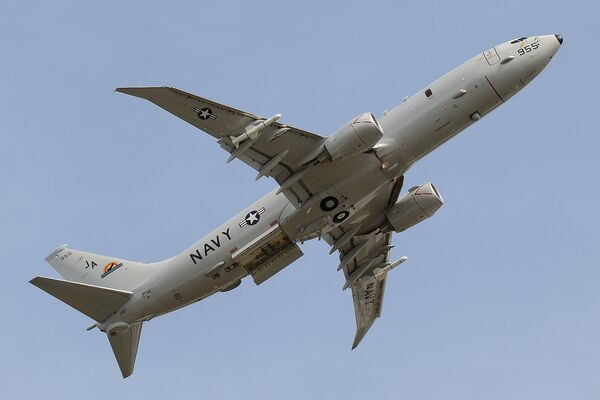 Американский самолет Boeing P-8A Poseidon Американский самолет Boeing P-8A Poseidon