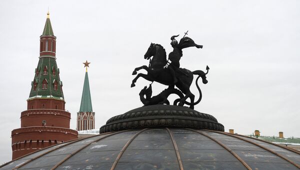 Виды Москвы и Кремля. Архивное фото Виды Москвы и Кремля. Архивное фото