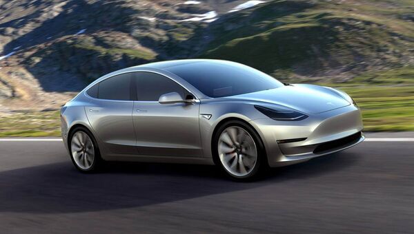 Автомобиль Tesla Motors Model 3 Автомобиль Tesla Motors Model 3