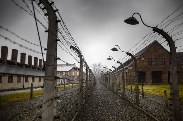 Концентрационный лагерь Аушвиц-Биркенау в Освенциме, Польша Концентрационный лагерь Аушвиц-Биркенау в Освенциме, Польша