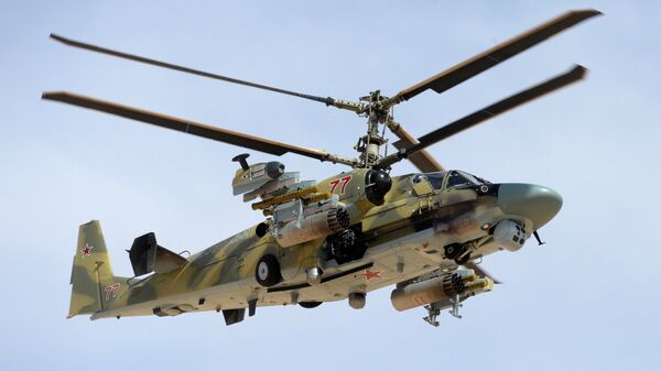 Боевое применение российского вертолета Ка-52 в Сирии Боевое применение российского вертолета Ка-52 в Сирии