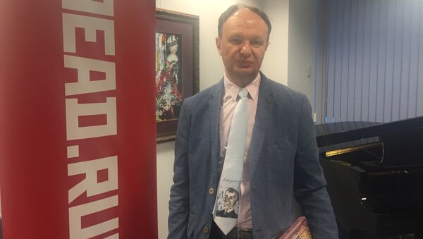 Глава Роспечати на презентации книги Мой друг Осип Мандельштам в Лондоне Глава Роспечати на презентации книги Мой друг Осип Мандельштам в Лондоне