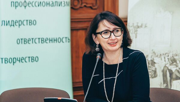 Генеральный директор Благотворительного фонда В. Потанина Оксана Орачева Генеральный директор Благотворительного фонда В. Потанина Оксана Орачева