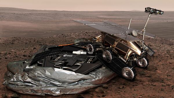 Рисунок марсохода программы ExoMars Рисунок марсохода программы ExoMars