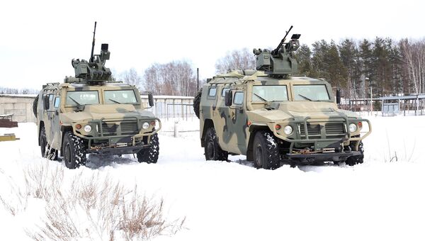 Броневики Тигр с боевыми модулями с дистанционным управлением (БМДУ) Арбалет-ДМ Броневики Тигр с боевыми модулями с дистанционным управлением (БМДУ) Арбалет-ДМ