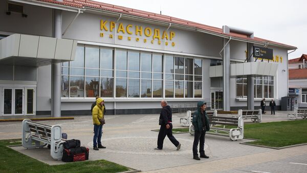 Международный аэропорт Краснодар (Пашковский). Архивное фото Международный аэропорт Краснодар (Пашковский). Архивное фото