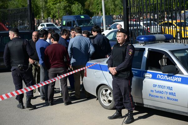 Массовая драка на Хованском кладбище в Москве Массовая драка на Хованском кладбище в Москве