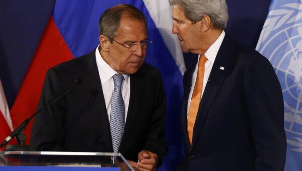 Глава МИД РФ Сергей Лавров и госсекретарь США Джон Керри. Архивное фото Глава МИД РФ Сергей Лавров и госсекретарь США Джон Керри. Архивное фото