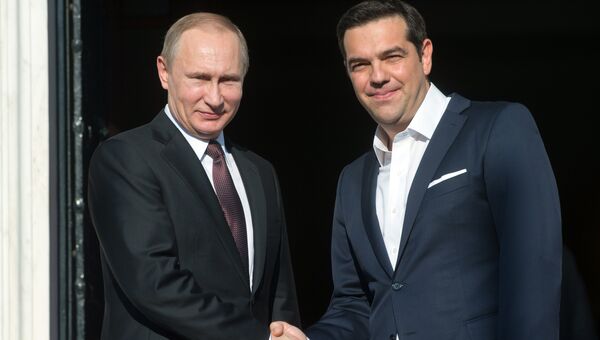Визит президента РФ В. Путина в Грецию Визит президента РФ В. Путина в Грецию