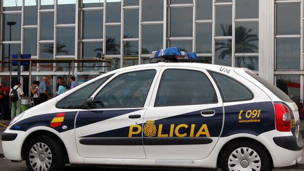 Автомобиль испанской полиции