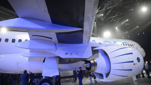 Выкатка нового пассажирского самолета МС-21 в Иркутске Выкатка нового пассажирского самолета МС-21 в Иркутске
