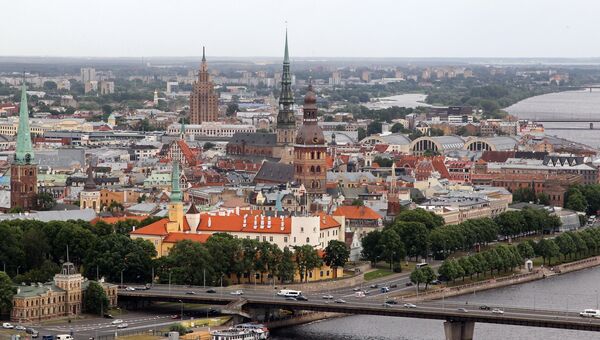 Старый город в Риге. Архивное фото Старый город в Риге. Архивное фото