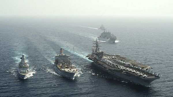 Авианосец ВМС США Dwight D. Eisenhower Авианосец ВМС США Dwight D. Eisenhower