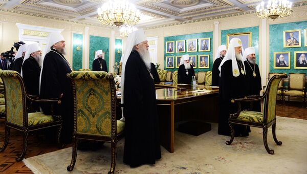 Экстренное заседание Священного синода РПЦ Экстренное заседание Священного синода РПЦ