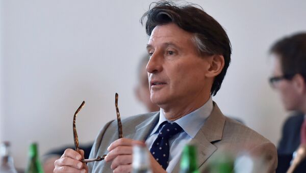 Президент Международной ассоциации легкоатлетических федераций (IAAF) Себастьян Коу. Архивное фото Президент Международной ассоциации легкоатлетических федераций (IAAF) Себастьян Коу. Архивное фото