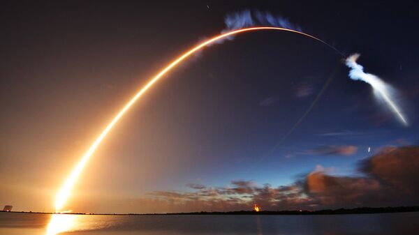 Запуск ракеты Atlas V. Архивное фото Запуск ракеты Atlas V. Архивное фото