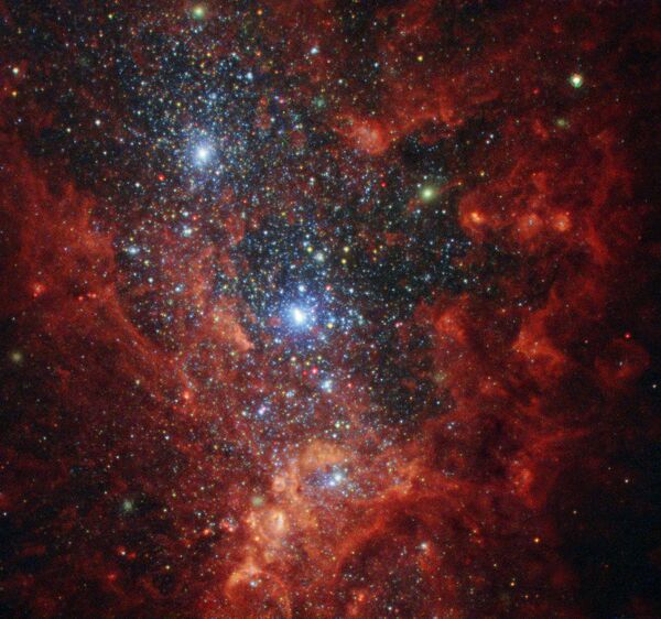 Галактика NGC 1569 Галактика NGC 1569