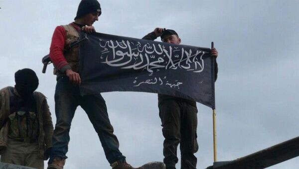 Боевики террористической группировки Джебхат ан-Нусра на севере Сирии. Архивное фото Боевики террористической группировки Джебхат ан-Нусра на севере Сирии. Архивное фото