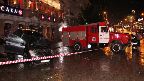 Последствия сильного ливня в Ростове-на-Дону. Архивное фото Последствия сильного ливня в Ростове-на-Дону. Архивное фото