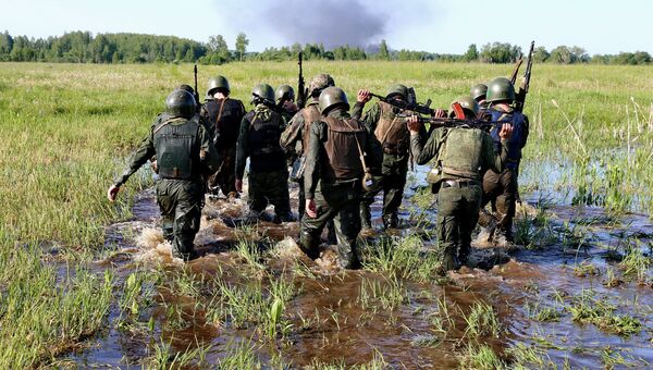 Учебный центр Национальной гвардии РФ. Архивное фото Учебный центр Национальной гвардии РФ. Архивное фото